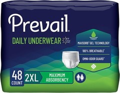 Prevail Daily Protective Underwear – Unisex Adult Incontinence Underwear – Dis