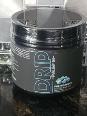 DRIP PRE WORKOUT POWDER – 19.71 oz – BLUE RASPBERRY – FREE SHIPPING!