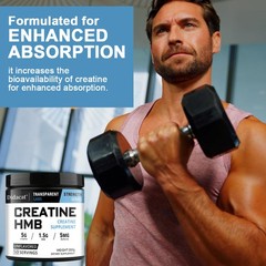 Creatine Hmb Creatine Increased Strength Endurance Enhanced Absorption 150-250 G