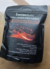 Intelligent Labs Hydrolyzed Type 1 & 3 Collagen Peptide Granules 11.64 Oz (330g)