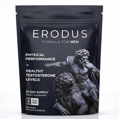 ERODUS Men Herbal Supplement Powder Ashwagandha Energy Vitality Support 30 Servi