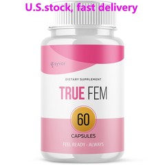 (1 Pack) True Fem for Women Advanced Wellness Support Supplement 60 Capsules