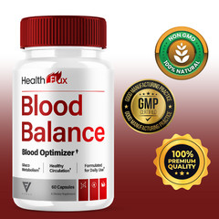 (2 Pack) Health Flux Blood Support Supplement, HealthFlux Pills (120 Capsules)