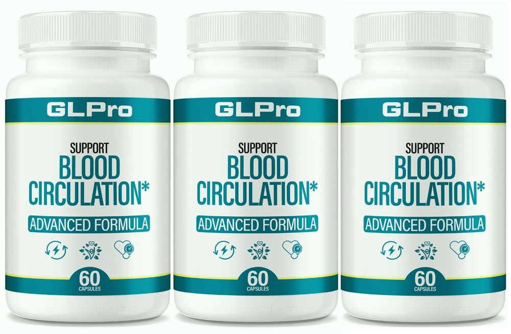 GLPro Blood Circulation Advanced Formula – (3 Bottle Pack)