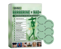 Moringa Berberine 10 in 1 Modern Nano Microneedle Patch for Weight Loss 6 PCS Pr