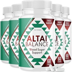 Altai Balance Blood Sugar Support Pills 300 Capsules (5 Pack)