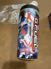 G Fuel Gundam Unicorn Stainless Steel Shaker Cup 24 oz. NEW DAMAGED BOX