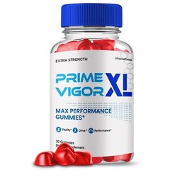 Prime Vigor XL Max Performance Supplement, All Natural Ingredients (2 Pack)