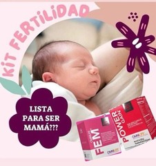 Kit Fertilidad . sistema Hormanal, Power , OML FEM Y Hom Plus