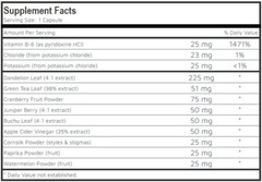 Fluid Control – WATER AWAY COMPLEX – Smooth Release 3 Bottles 180 Capsules