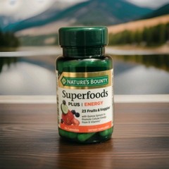 Nature’s Bounty Superfoods Plus Energy, 23 Fruits & Veggies, B Vitamins, 30 Ct