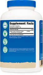 Nutricost Cinnamon Capsules (240 capsules) 1200mg per serving – Gluten-Free
