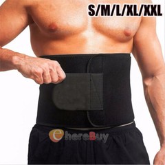 Adjustable Lumbar Support Lower Waist Back Belt Brace Pain Relief Men Women XXL