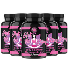 Women’s Weight Loss w/ Hot & Skinny Thermogenic Fat Burner (6-Pack) Weight Loss