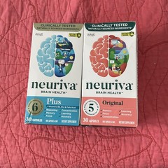 (2PACK) Neuriva Brain Health Original 30 Capsules Memory Focus 10/27 12/26