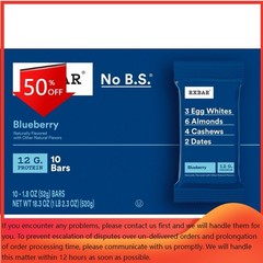RXBAR Blueberry Protein Bars – 12g Protein – 18.3oz/10ct