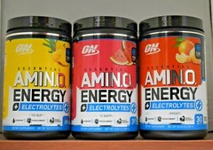 Amino Energy by Optimum Nutrition 25 Servings ON BCAA EAA ALL FLAVORS Preworkout