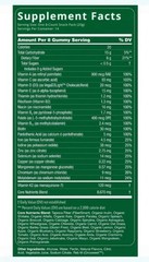 Gruns Adults Super Greens Gummies Bears NO SUGAR Superfood