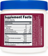 Nutricost Energy Drink Powder Grape 60 Servings – Pre Workout Supplement