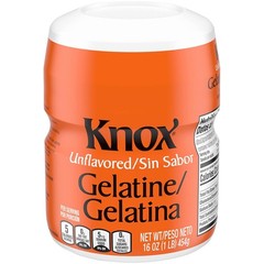 Knox Unflavored Gelatine 16 oz Canister – Pack of 3