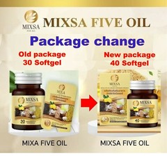 6x New MIXSA FIVE OILS 5 Natural Metabolism Sleep Balance Bones Brain Health