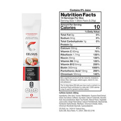 CELSIUS On The Go Strawberry Coconut & Cranberry Lemon 14 Sticks Each ~ Exp 3/27