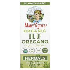 2 X MaryRuth’s, Organic Oil of Oregano Liquid Drops, 1 fl oz (30 ml)
