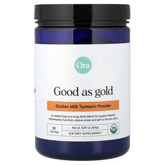 2 X Ora, Good As Gold, Golden Milk Turmeric Powder, 12.87 oz (365 g)