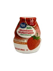 (4 pack) Great Value Liquid Drink Enhancer, Strawberry Watermelon, 1.62 fl oz