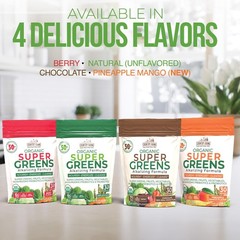 Country Farms Super Greens Natural Flavor, 50 Organic 15.87 Ounce (Pack of 1)