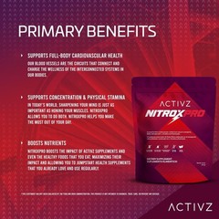 ACTIVZ NitroxPro™ Drink PowderL-Citrulline, Rutinosides, CyLoc Dextrin, DexKey