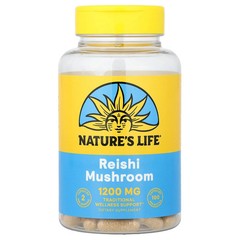 2 X Nature’s Life, Reishi Mushroom, 100 Capsules (600 mg per Capsule)