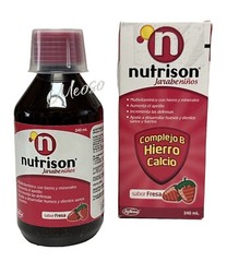 Nutrison Syrup kid increases appetite IRON, COMPLEX B, CALCIUM Vitamin & MINERAL