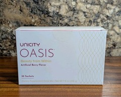 Unicity OASIS 30 Sachets Berry Flavor Hydration Supplement 10/2026