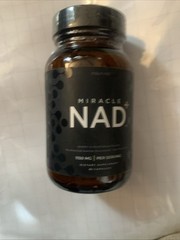 Miracle NAD + with Urolithin A Supplement 60 Capsules 1150 mg Best By 10/2026