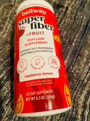 Bellway Raspberry Lemon Super Fiber + Fruit 8.3 Oz – EXP 09/2025 or 03/2026