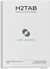 Hydrogen Water Tablets 12ppm H2Tab 30 Count Energy Antioxidant Support