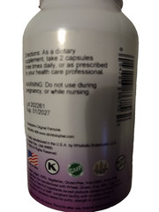 kelp capsules dr christophers 100 vegetarian 600 mg each exp 01/27