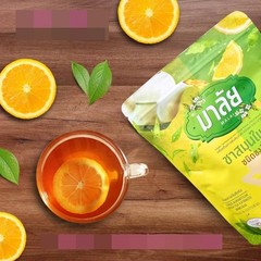 6 X Malai Malee Tea Thai Herbal Instant Natural Powder Drink 150g