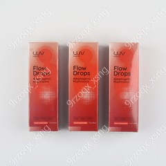 Advanced LUV Health Flow Drops-Adaptogen Mushroom Blend-Peach Watermelon Flavor