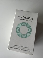 Nutrafol Women’s Balance Hair Growth Supplement 120 Count Exp 03/27 Sealed