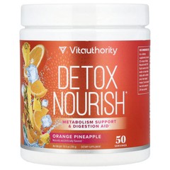 2 X Vitauthority, Detox Nourish, Orange Pineapple, 10.6 oz (300 g)