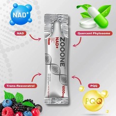 2X Drink Flavor NR1000-NAD+Berry ZOOONE Mix for Skin Aging Support,Energy