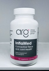 Allergy Research Group Inflamed 120 capsules- New Sealed- Exp 12/31/2026