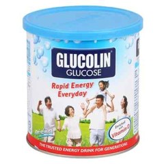 2 X Glucolin Glucose Rapid Energy Enriched with Vitamin – Original Flavour 420g