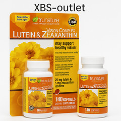TruNature Vision Softgels Complex Lutein and Zeaxanthin 140 Count
