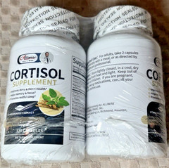 2 – Alliwise Cortisol Supplements – Best Buy 1/2027 – 120 Capsules ech