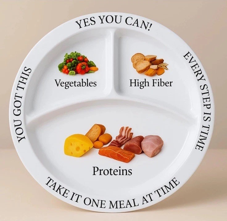 Bariatric Portion Control Plates for Weight Loss – Perfect for Bariatric Surg…