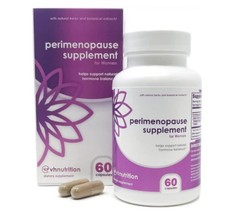 VH Nutrition Perimenopause Supplement for Women Menopause Support Herbal 60ct