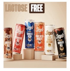 Spylt High Protein Milk – 6 Flavor Variety Pack, Twelve 11oz Cans